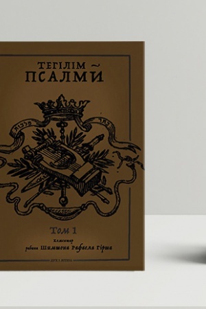 Buchcover: Tehilim - Psalmy. Komentar rabyna Šymšona Rafaelja Hirša, v 2-ch tomach