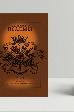 Buchcover: Tegilim - Psalmy. Kommentarij rava Šimšona Rafaėlja Girša, v 2-ch tomach
