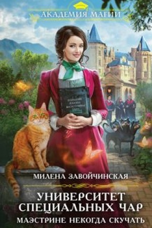 Обложка: Университет Специальных Чар. Маэстрине некогда скучать