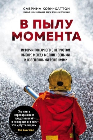 Buchcover: V pylu momenta. Istorii požarnogo o neprostom vybore meždu molnienosnymi i vzvešennymi rešenijami