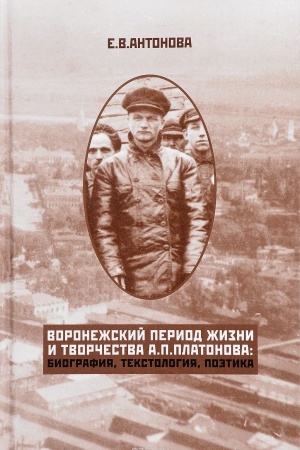 Обложка: Воронежский период жизни и творчества А.П. Платонова: биография, текстология, поэтика