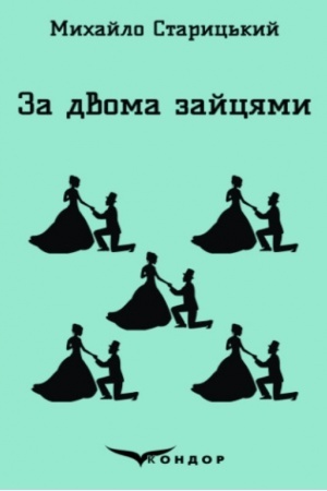 Buchcover: Za dvoma zajcjamy : p’jesa